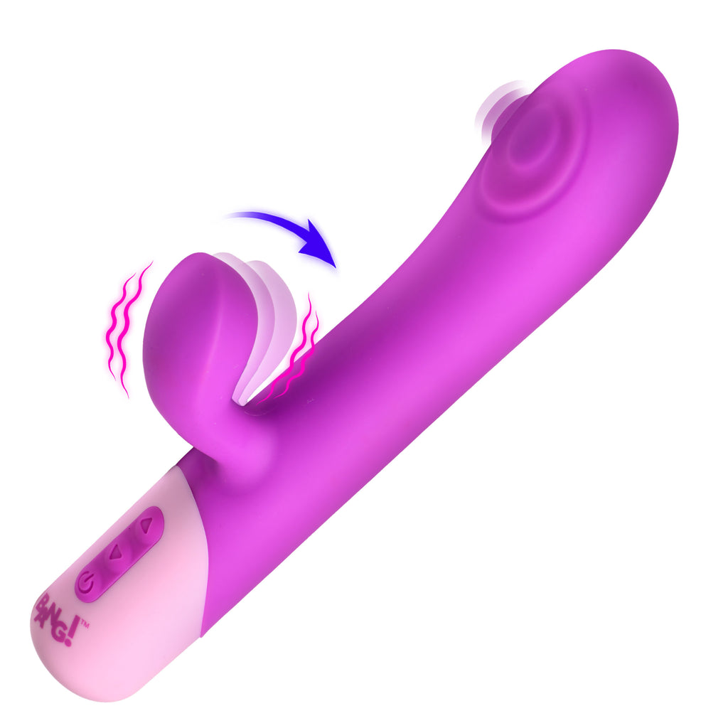 Bang! Clit Tapping Pulsing Rabbit-Purple
