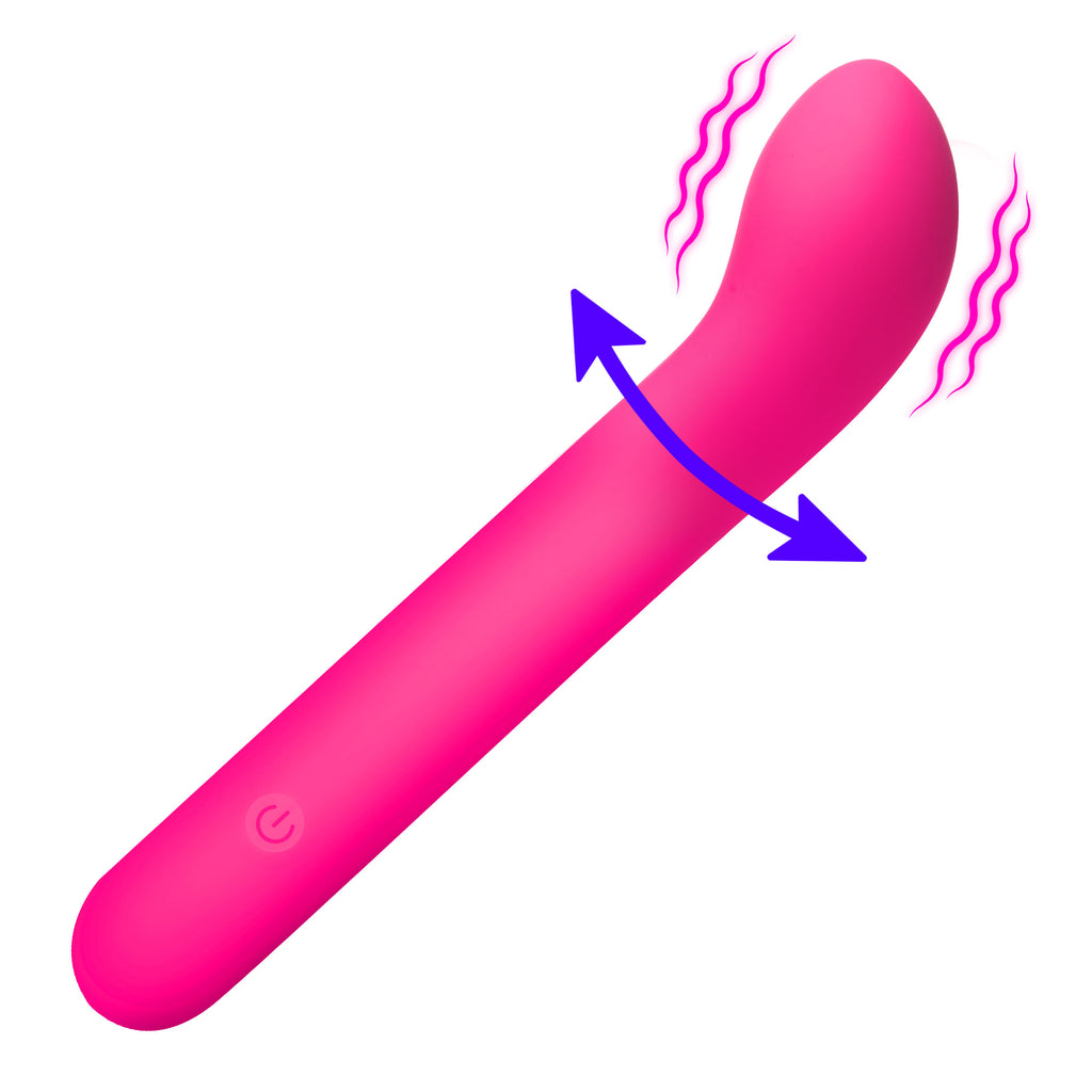 Bang! G-Spot Flexible Silicon Vibrator-Pink