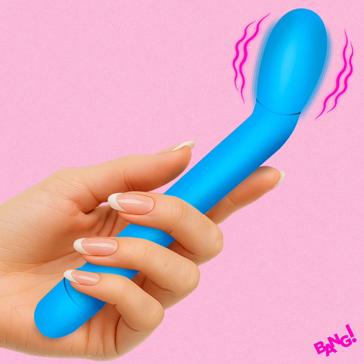 Slim G-Spot Vibrator - Blue