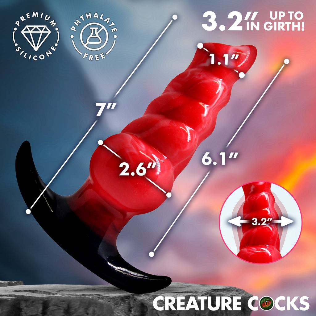 Blaze Inflatable Silicone Anal Plug
