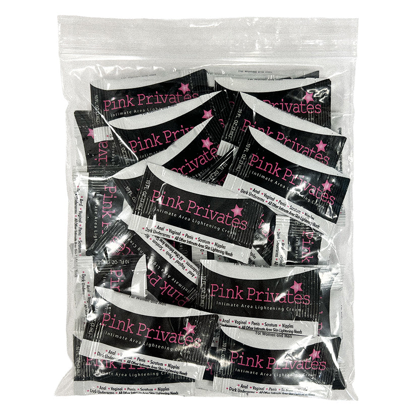 Pink Privates Lightening Cream Foil Bag of 50 [WS $97.30]