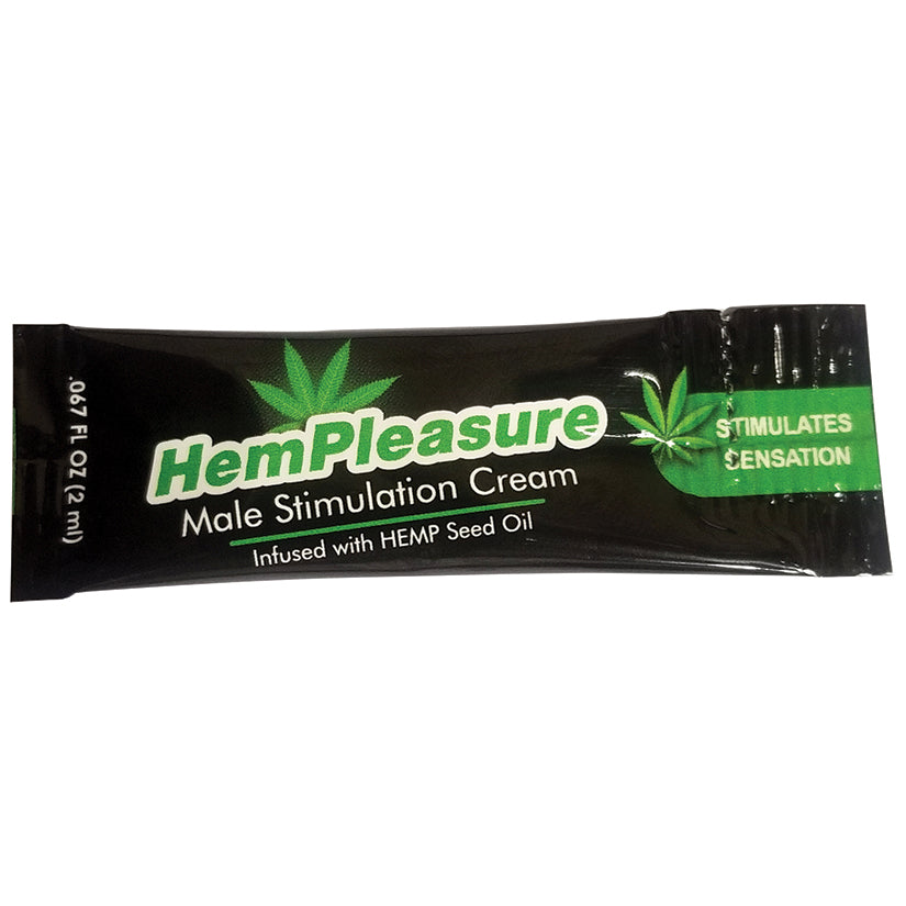 HemPleasure Male Stimulation Cream Foil 2ml