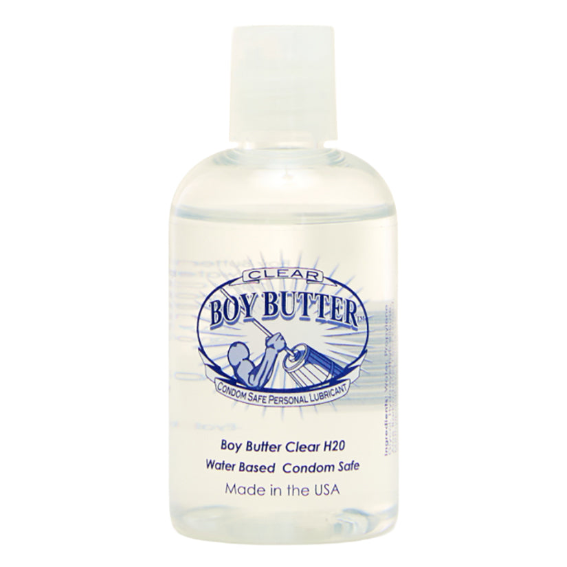 Boy Butter Clear Bottle 4oz [WS $9.00]