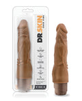 Blush Dr. Skin Cock Vibe 8" Vibrating Cock - Mocha