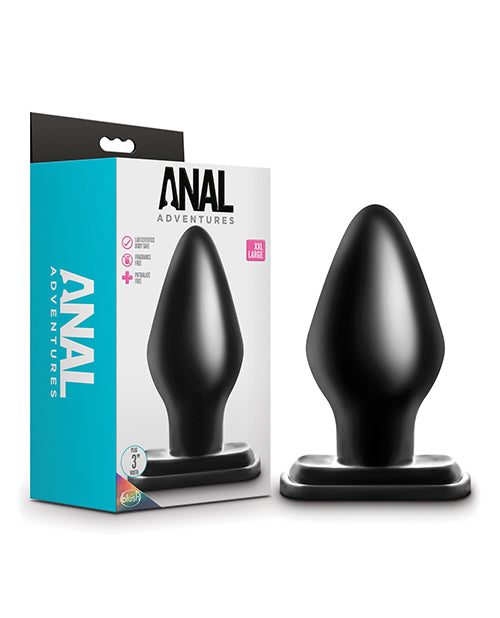 Blush Anal Adventures XXL Plug - Black