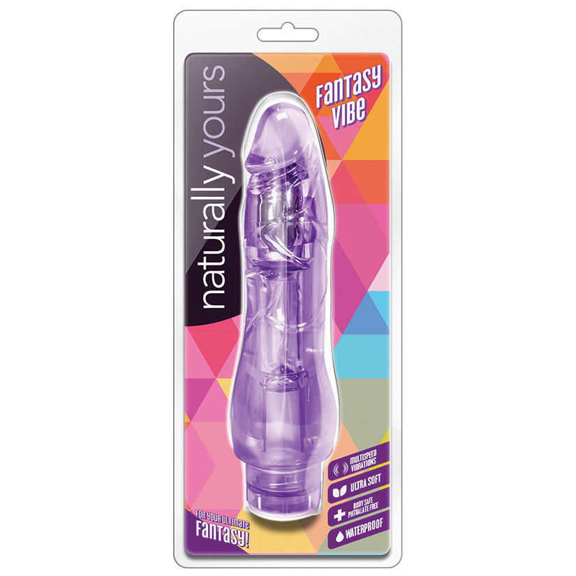 Naturally Yours  Fantasy Vibe-Purple 8.5"