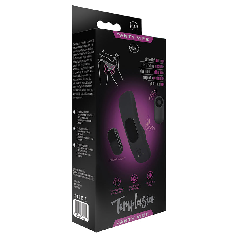 Temptasia Remote Control Panty Vibe-Black [WS $41.10]
