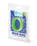 b-Vibe Snug Ring 45 mm Soft Stretch Silicone Secure Fit Cock Ring - Green