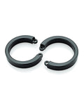 Cock Cage U-Ring 2 Pack - Black