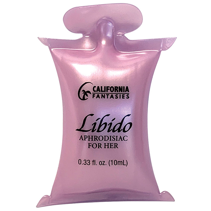 Libido Aphrodisiac For Her 10ml Bulk 72 Pillows [WS $148.35]