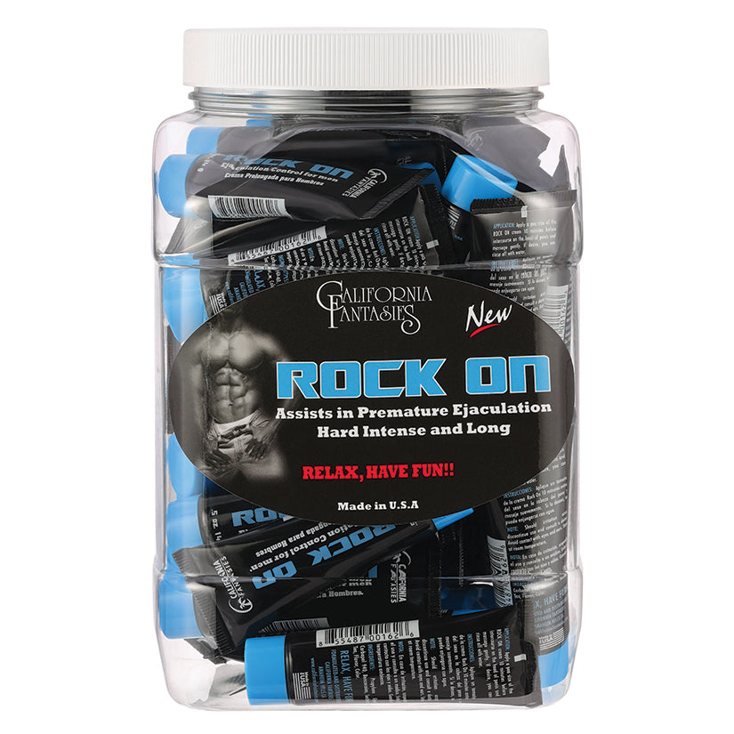 Rock On Ejaculation Control for Men 0.5oz Tube Bowl of 36 [WS $196.95]