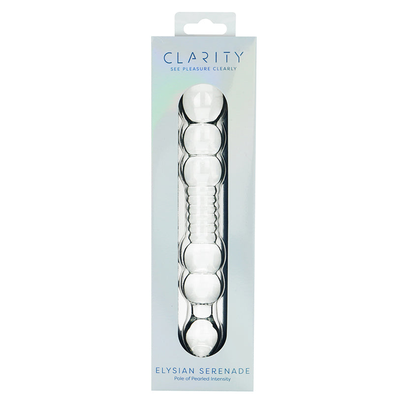 Clarity Glass Dildo Elysian Serenade
