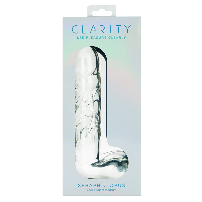 Clarity Glass Dildo Seraphic Opus
