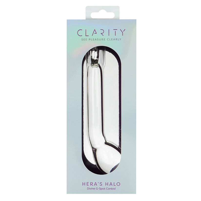 Clarity Glass Dildo Hera's Halo