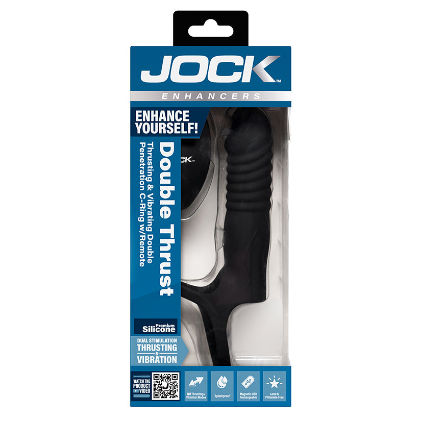JOCK Enhancers Double Thrust Thrusting & Vibrating Double Penetration