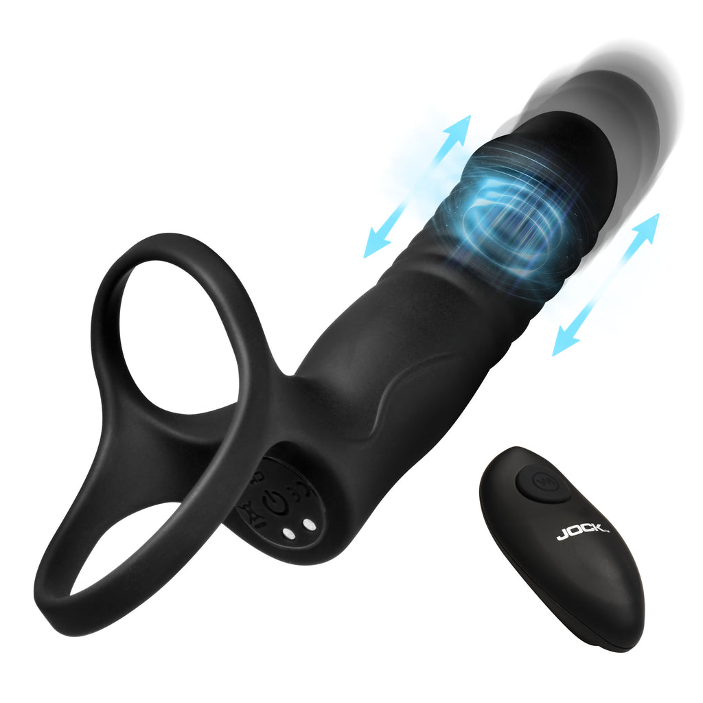 JOCK Enhancers Double Thrust Thrusting & Vibrating Double Penetration
