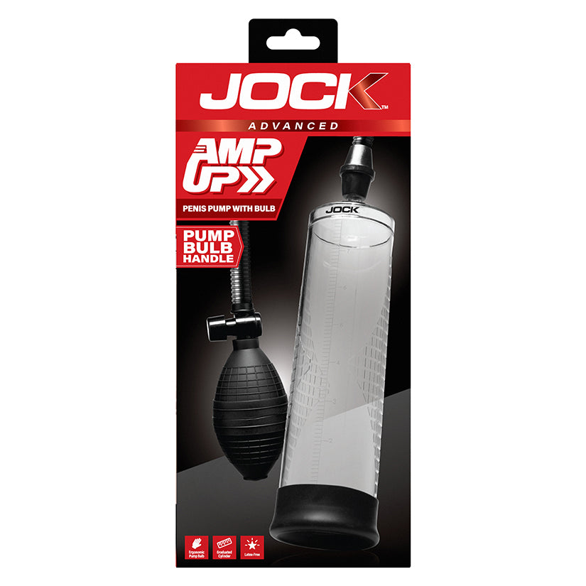 JOCK Advanced Amp Up Penis Pump with Bulb