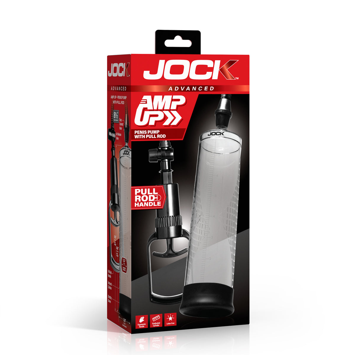JOCK Advanced Amp Up Penis Pump with Pull Handle