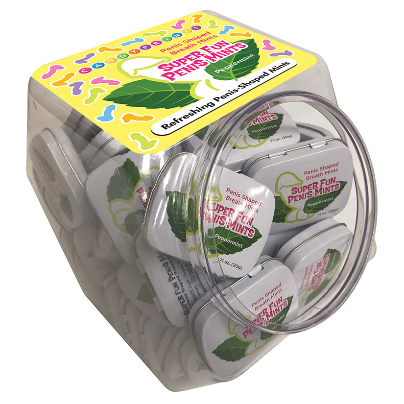 Super Fun Penis Mints Display of 48 [WS $96.00]
