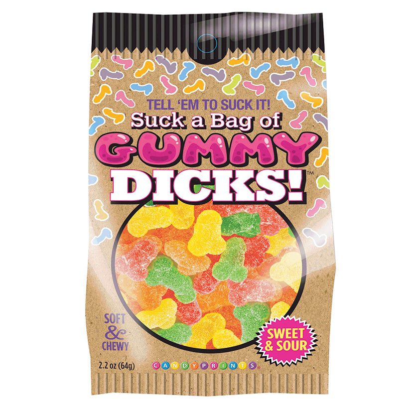 Suck a Bag of Gummy Dicks 4oz Bag [WS $3.85]