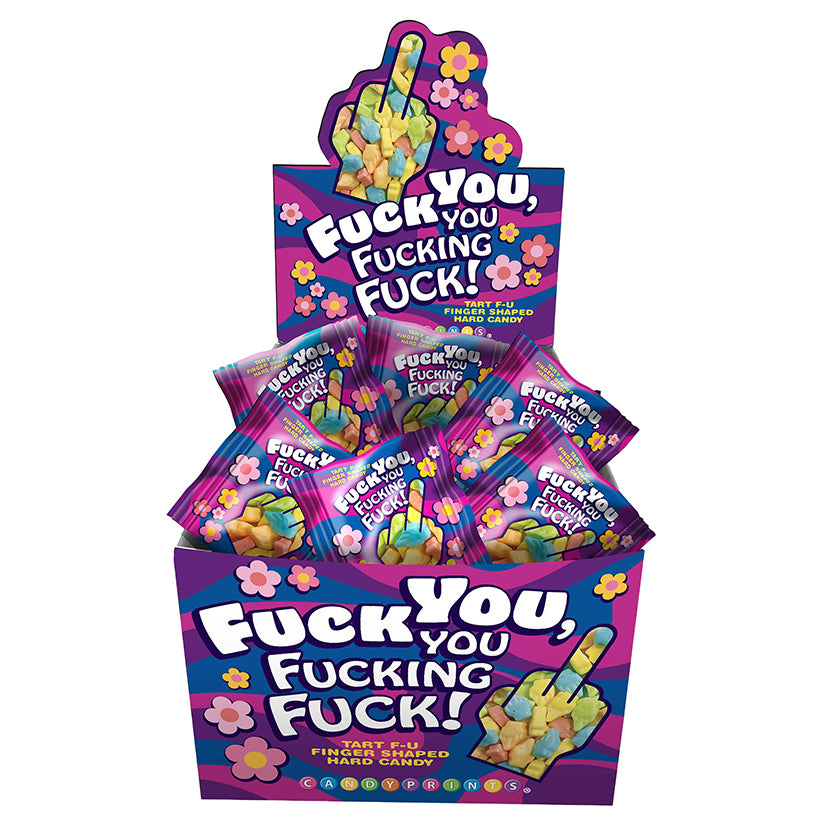 Fuck You You Fucking Fuck Display of 100 5pc Bags