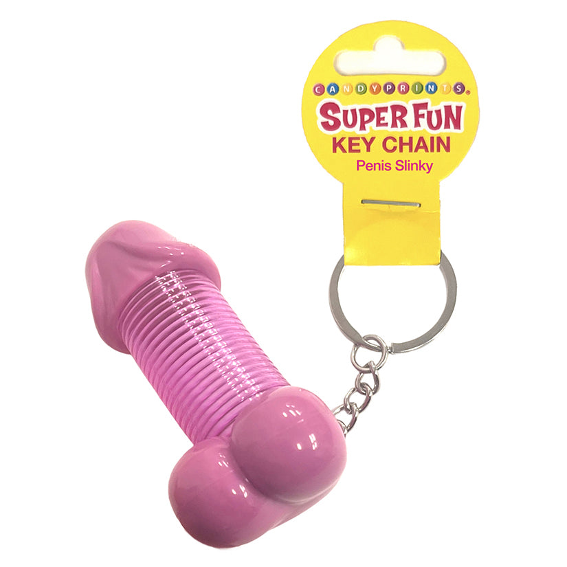 Super Fun Penis Slinky Keychain