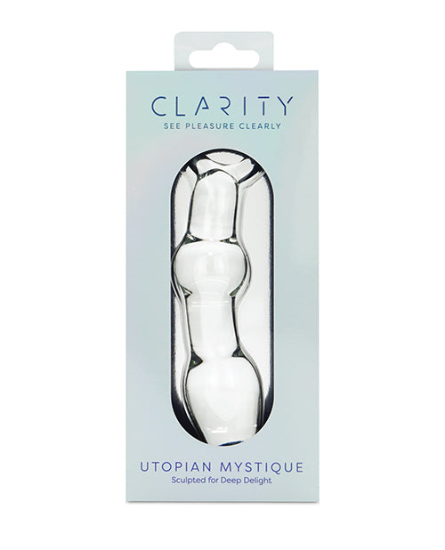 Clarity Glass Dildo - Utopian Mystique