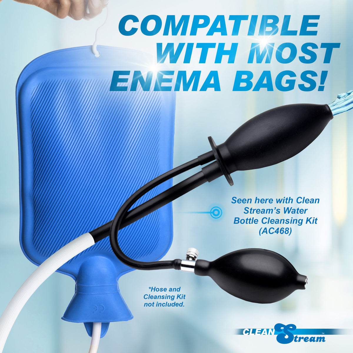 CleanStream Inflatable Enema Plug