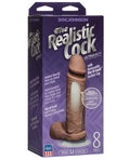 Realistic 8" ULTRASKYN Cock w/Balls - Tan