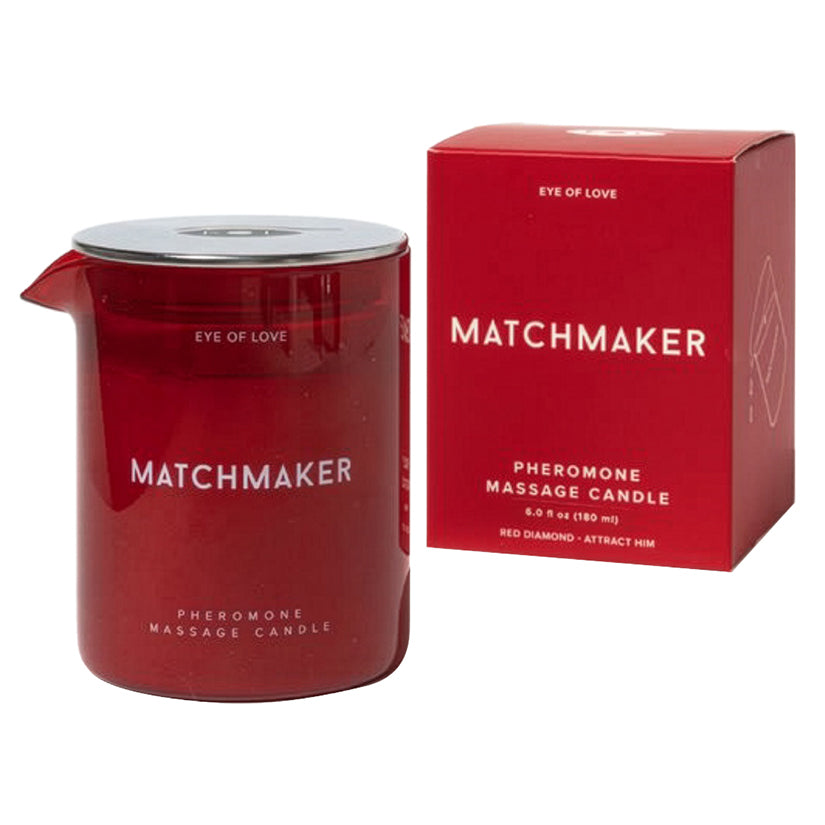 Eye of Love Matchmaker Red Diamond Massage Candle-Attract Him