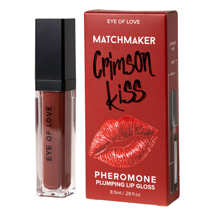 Eye of Love Matchmaker Pheromone Lip Gloss Plumping Crimson Kiss
