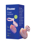 Dame Fin 2.0 Finger Vibrator - Quartz