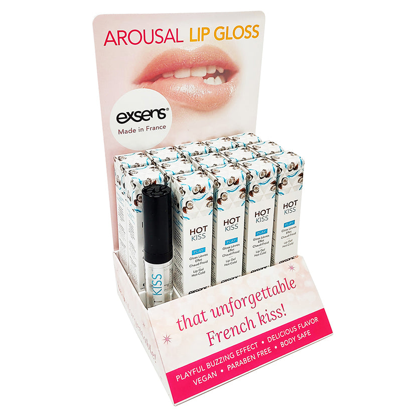 Exsens Hot Kiss Coco Display of 14pc [WS $127.05]