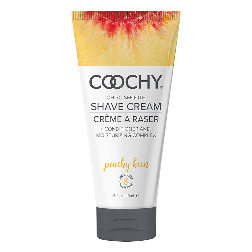 Coochy Shave Cream-Peachy Keen 0.5 fl oz