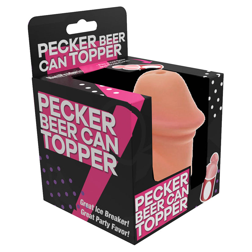 Pecker Beer Can Topper