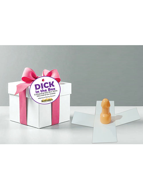 Dick in the Box - Collapsing Gift Box w/Mini Dick Inside