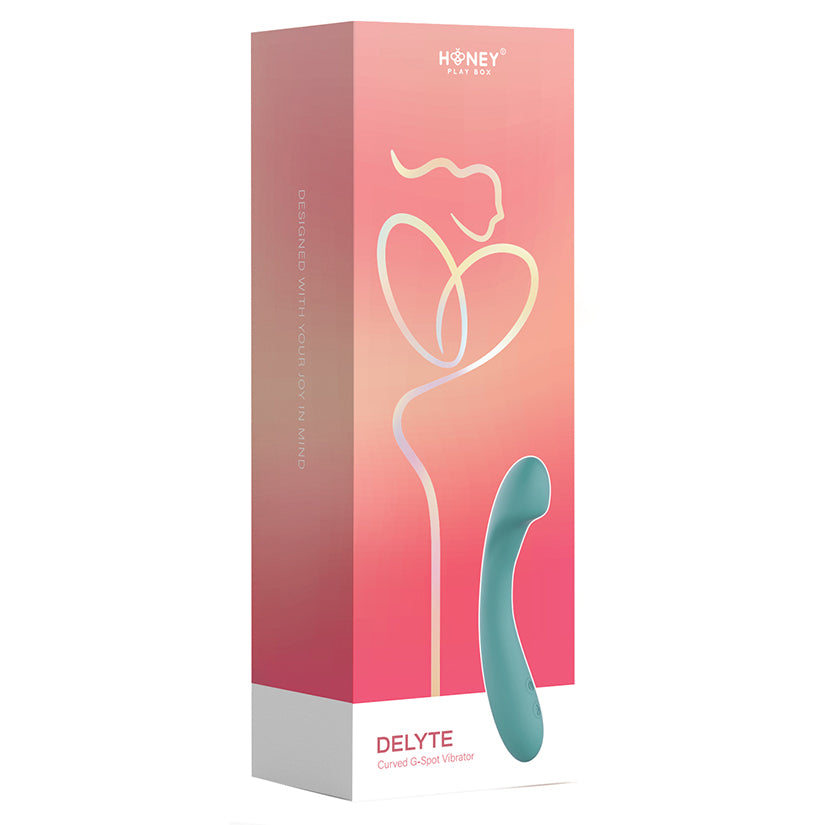 Honey Play Box Delyte Warming G-Spot Vibrator-Blue [WS $42.50]