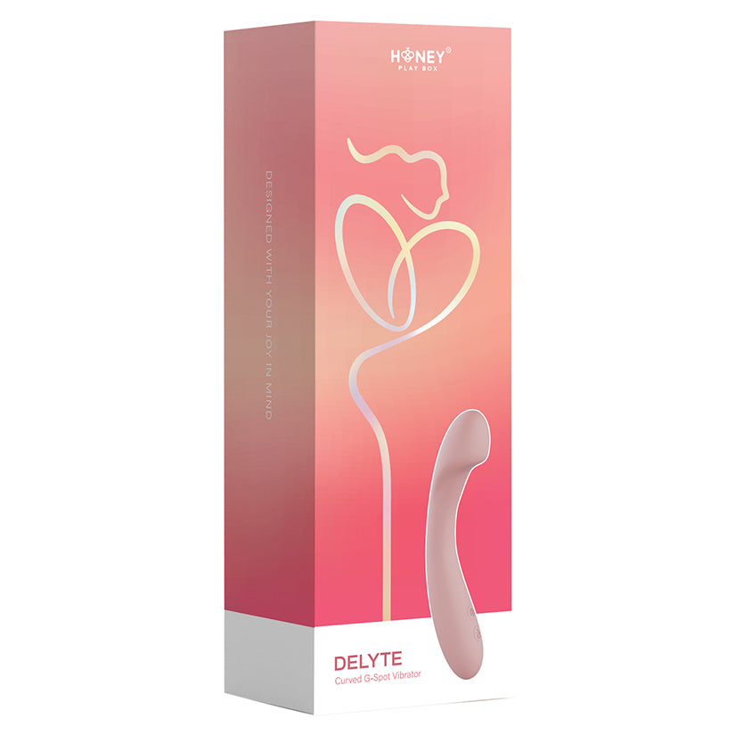 Honey Play Box Delyte Warming G-Spot Vibrator-Pink [WS $42.50]