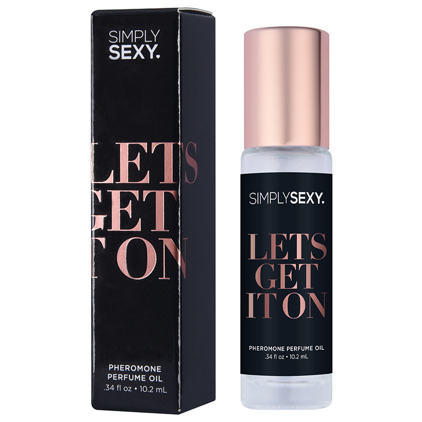 Simply Sexy Confessions Pheromone Oil Roll On-Let's Get it On .34oz