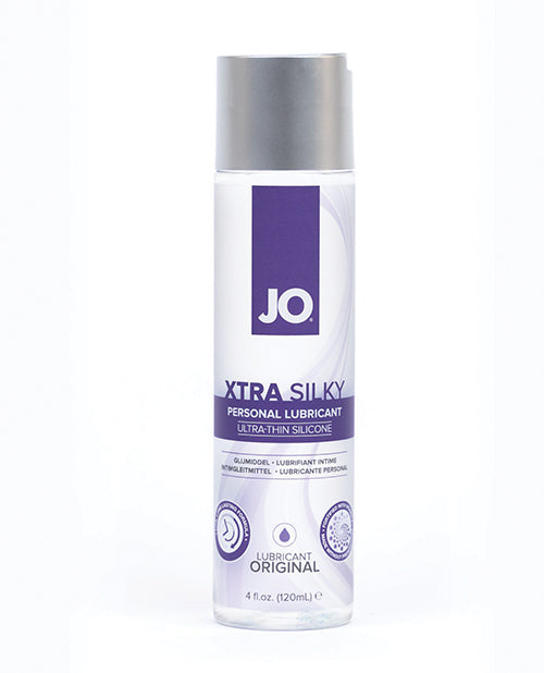 JO Xtra Silky Thin Silicone - Original Lubricant 4 oz