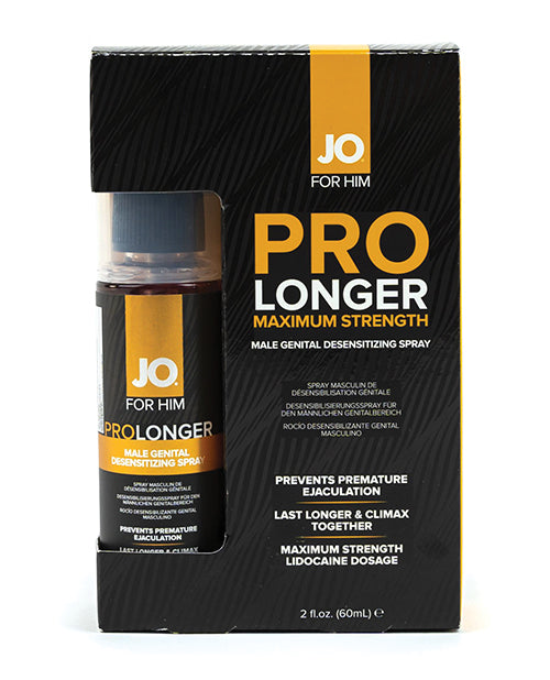 JO Prolonger Spray Lidocaine - Lidocaine Desensitizer 2 oz