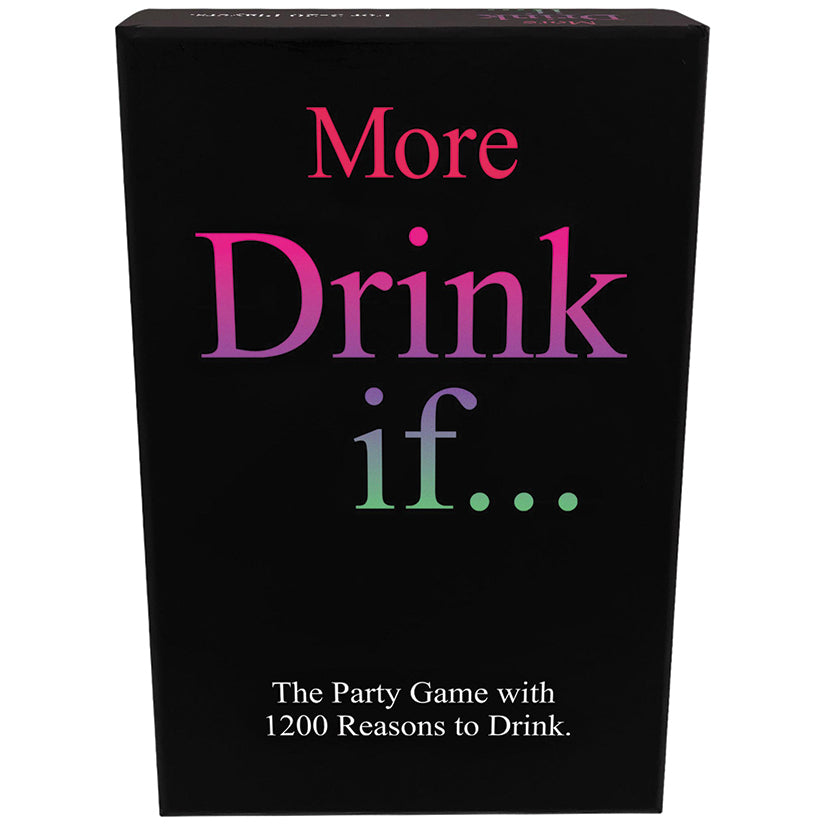 More Drink If�