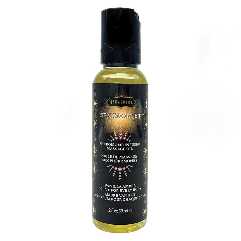 Kama Sutra Sex Magnet Massage Oil Vanilla Amber 2oz
