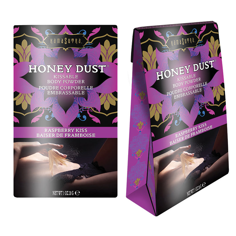 Kama Sutra Honey Dust-Raspberry Kiss 1oz