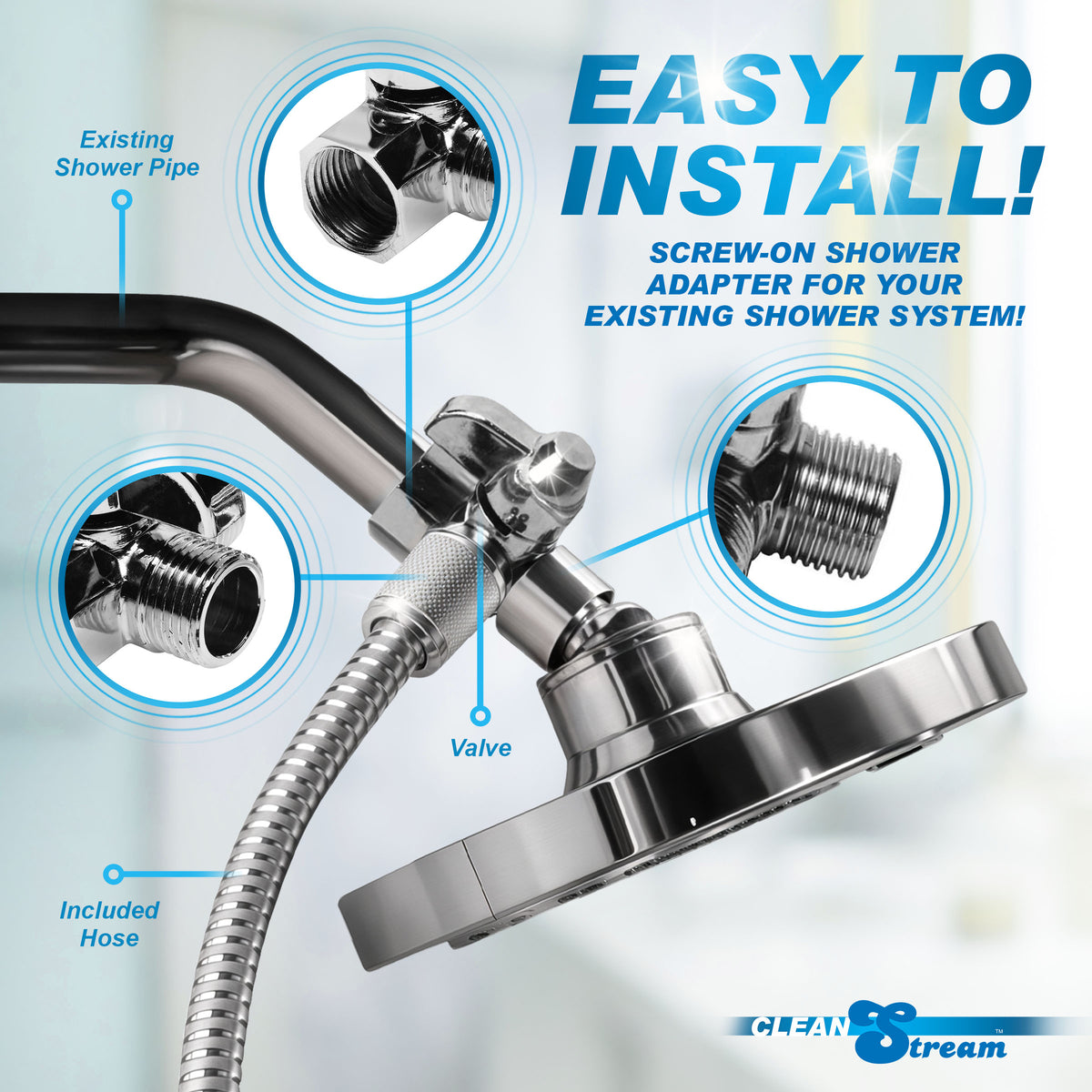 CleanStream Shower Enema System