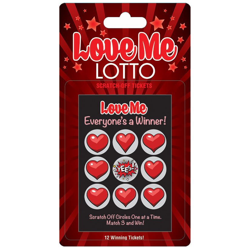 Love Me Lotto Scratch Off Tickets 12 Pack [WS $6.60]