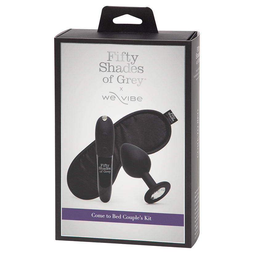Fifty Shades of Grey X We-Vibe Come To Bed Couples Kit-Black [WS $52.50]