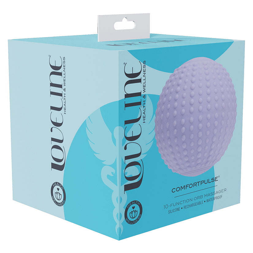 Loveline Comfort Pulse Massager-Lavender