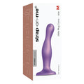 Strap On Me Dildo Plug Curvy-Metallic Purple M [WS $27.50]