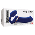 Strap On Me Multi Orgasm Bendable Strap-On-Night Blue XL [WS $103.50]